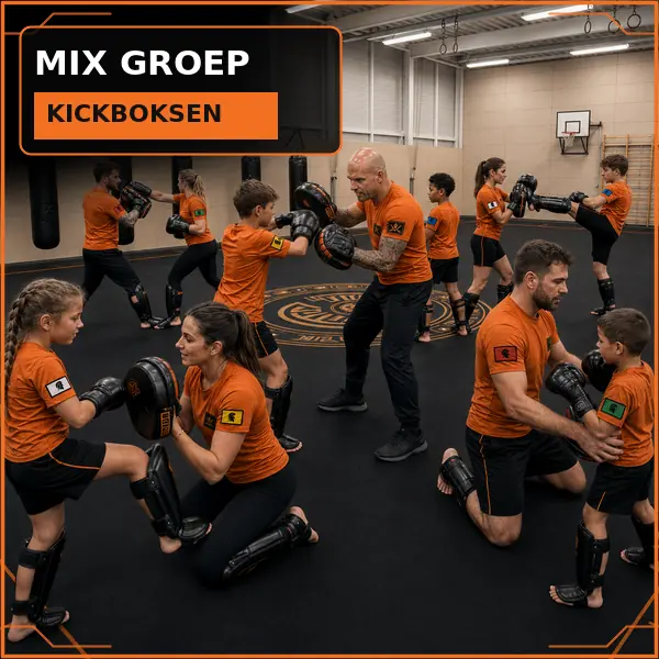 mix groep kickboksen
